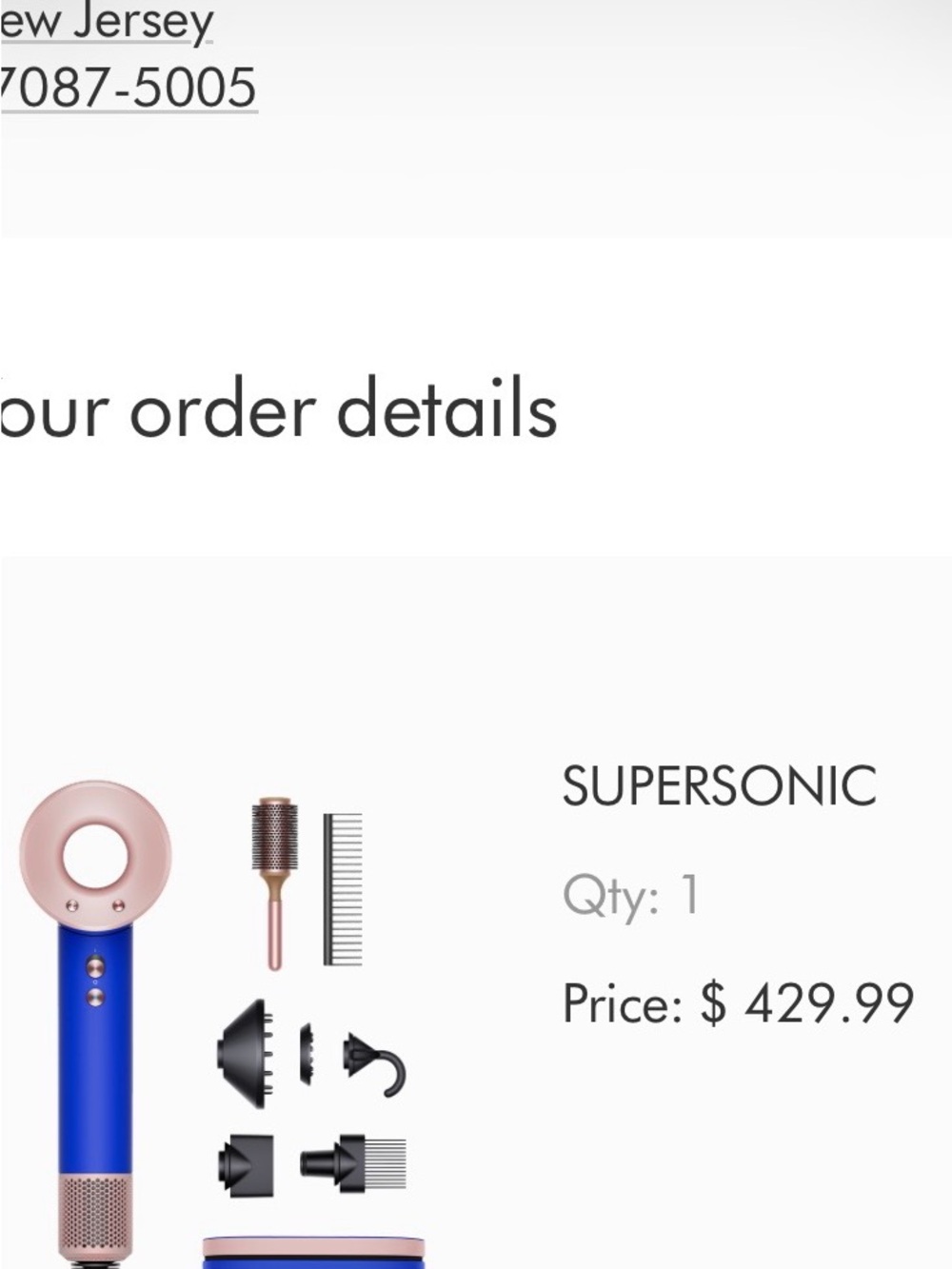 Dyson Supersonic Bundle